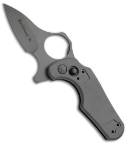 Max Venom Dimachaerus Jr. Impact Folding Knife Gray (3" Bead Blast)