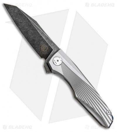 Maxace Knives Cicada Frame Lock Knife Titanium (3.75