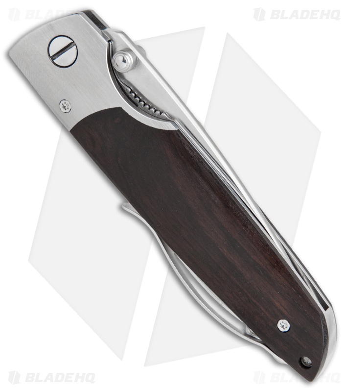 Mcusta Taina  Liner Lock Knife African Ebony Wood (2.75" VG-10) MCU144