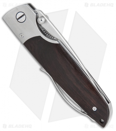 Mcusta Taina  Liner Lock Knife African Ebony Wood (2.75" VG-10) MCU144