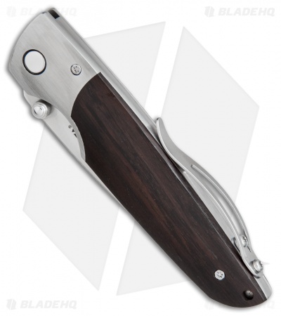 Mcusta Taina  Liner Lock Knife African Ebony Wood (2.75" VG-10) MCU144