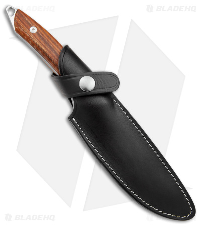 Mercury Trek Fixed Blade Knife Santos Wood Handle (5.1" Satin)