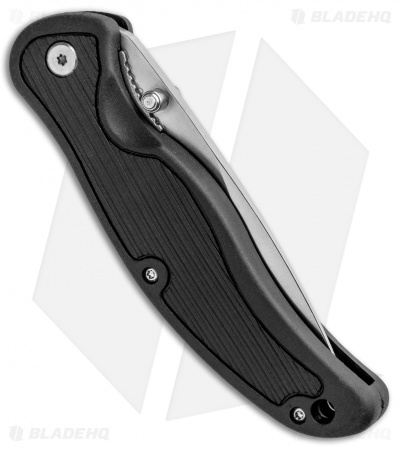 Meyerco Darrel Ralph Folding Hunter Black Rubber (3.38" Satin)
