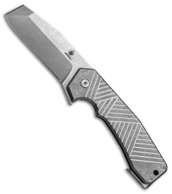 Graham Knives Midtech Razel Flipper Knife Titanium (3.25