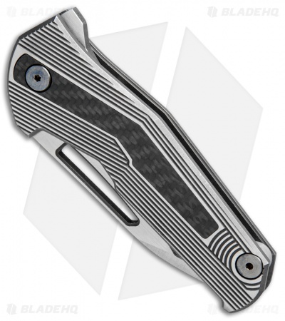 Mikkel Willumsen Urban Tactical Sugga Flipper Knife Ti/CF (3.5" Two-Tone)