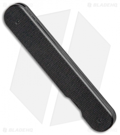 Mikov Pocket Slip Joint Knife Large  Stainless Steel (2.75" Black)