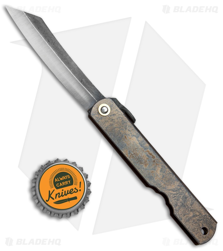 Nagao Higonokami Friction Folder Bronze/Black (3