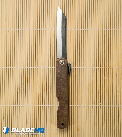 Nagao Higonokami Koriwa Friction Folder Brass (2.8