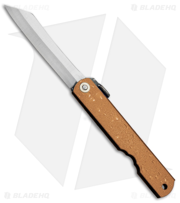 Nagao Higonokami Friction Folder Copper Splash (2.8" Satin)
