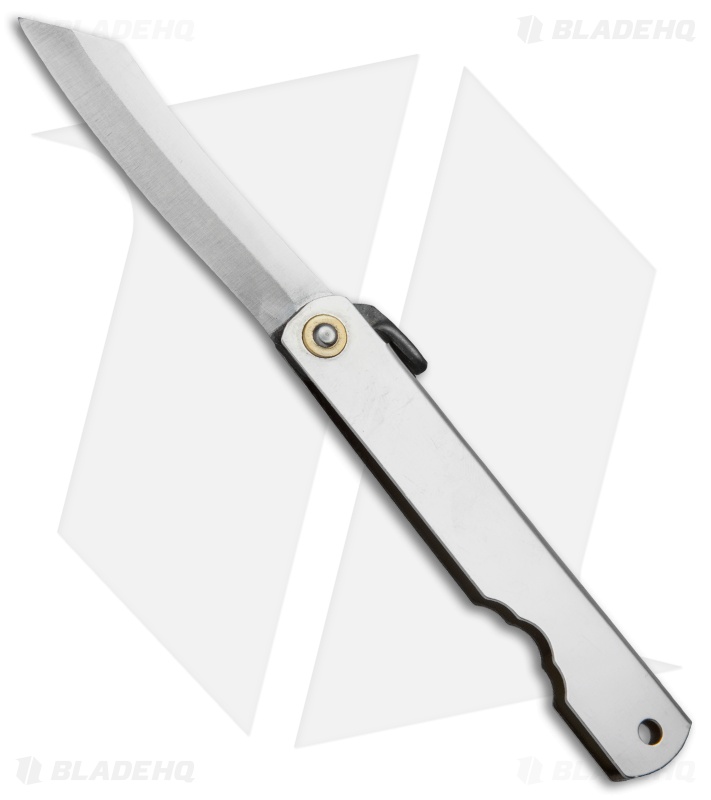 Nagao Higonokami No. 3 Friction Folder Stainless Steel (2.6" Satin) 