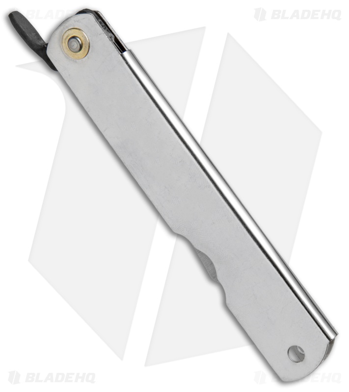 Nagao Higonokami No. 4 Friction Folder Stainless Steel (2.8" Satin) 