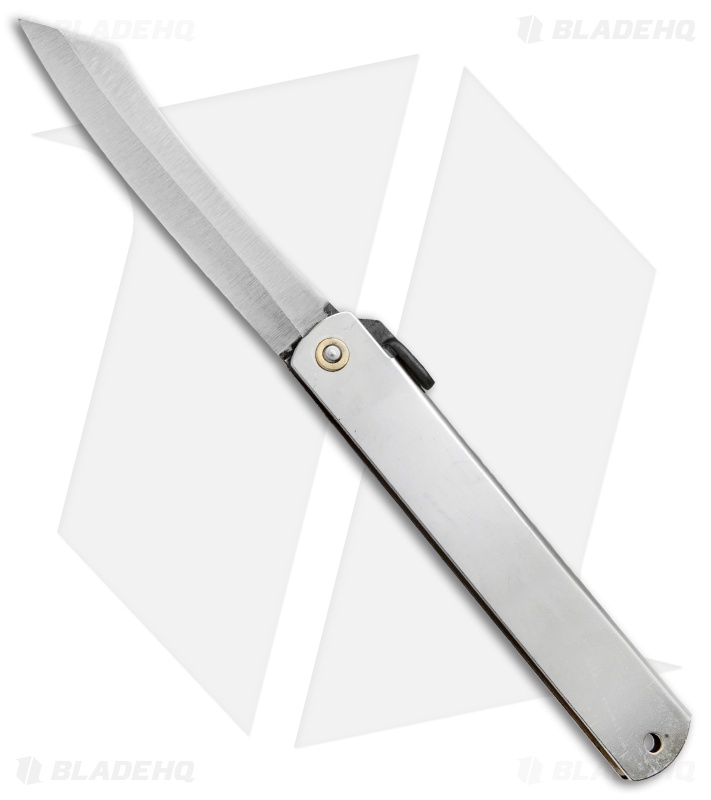 Nagao Higonokami No. 5 Friction Folder Stainless Steel (3.6" Satin) 