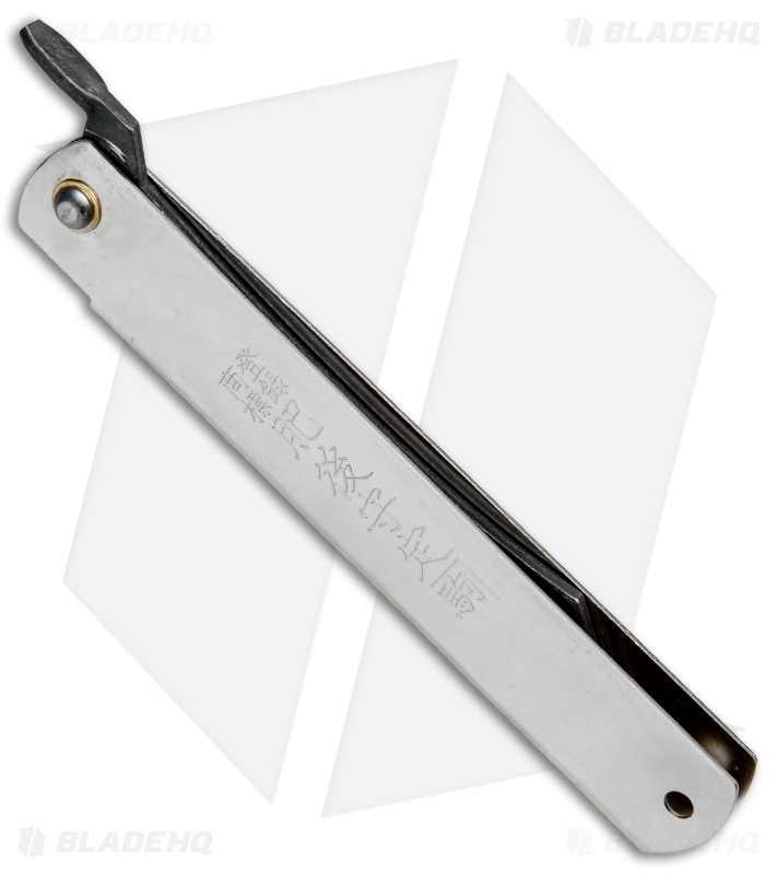 Nagao Higonokami No. 5 Friction Folder Stainless Steel (3.6" Satin) 