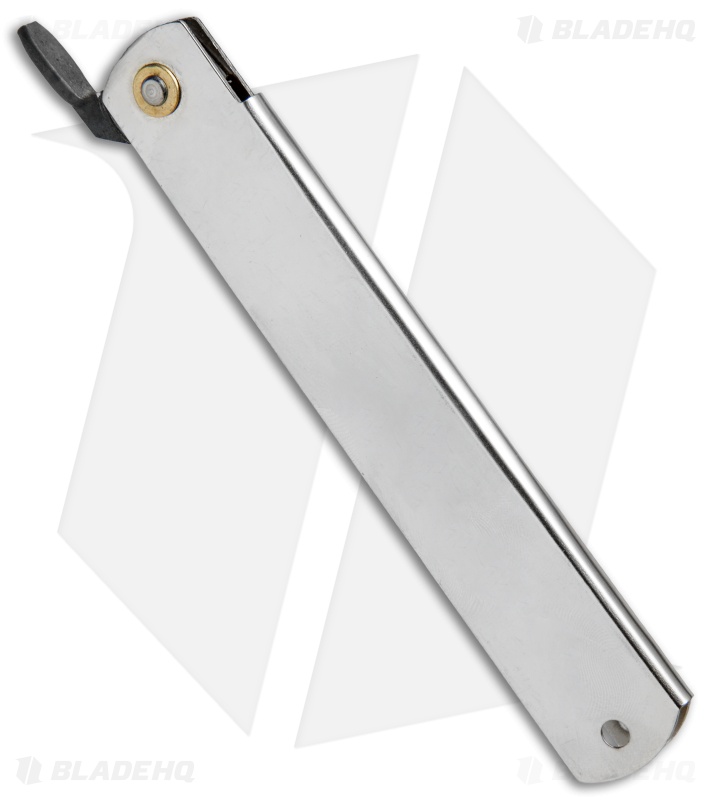 Nagao Higonokami No. 5 Friction Folder Stainless Steel (3.6" Satin) 
