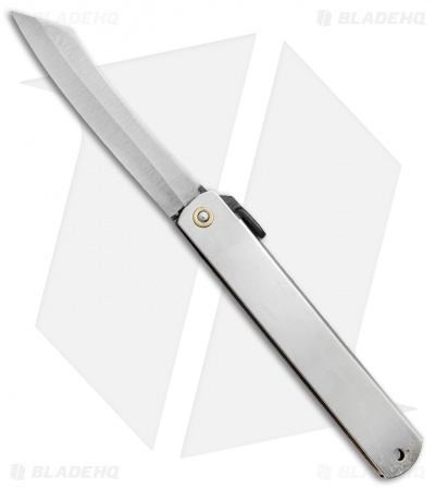 Nagao Higonokami No. 5 Friction Folder Stainless Steel (3.6" Satin) 