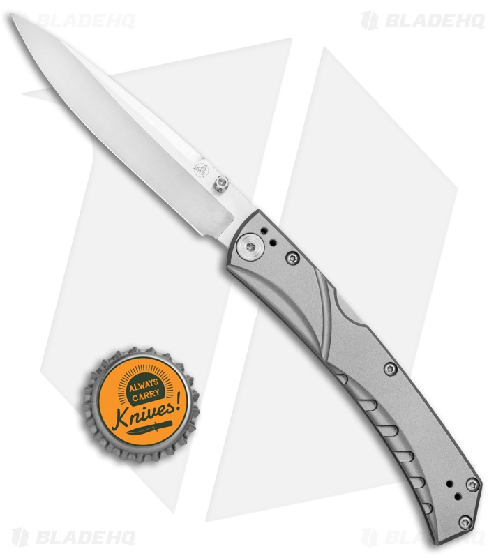 Nemesis Knives MPR-1 Lockback Knife Titanium - Blade HQ