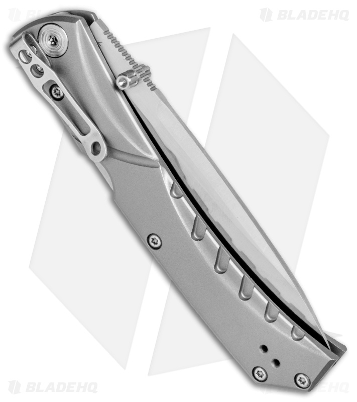 Nemesis Knives MPR-1 Lockback Knife Titanium (3.4" Satin) NK-19