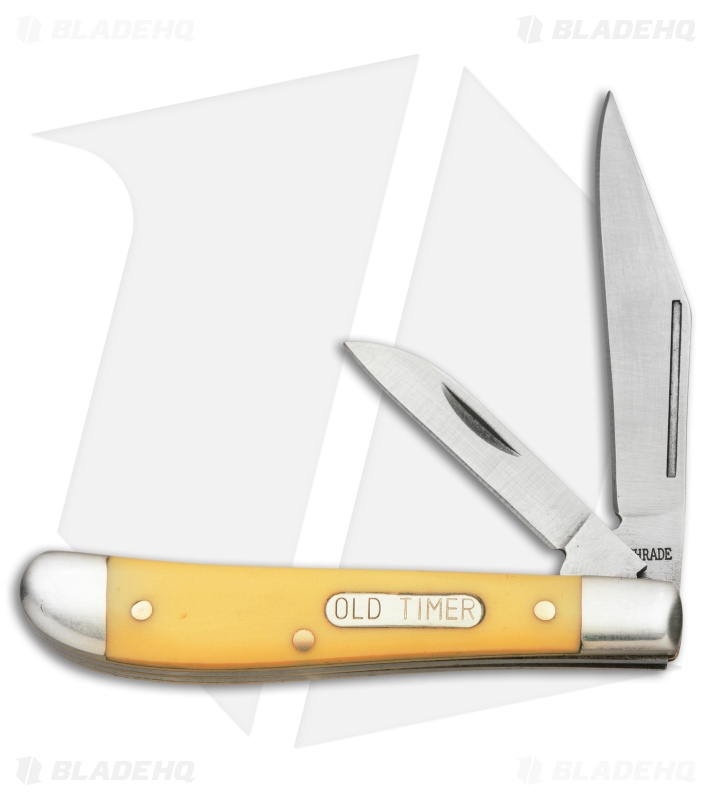 Old Timer Limited Ed. Pocket Knife Gift Set Yellow SCPROM151GPY