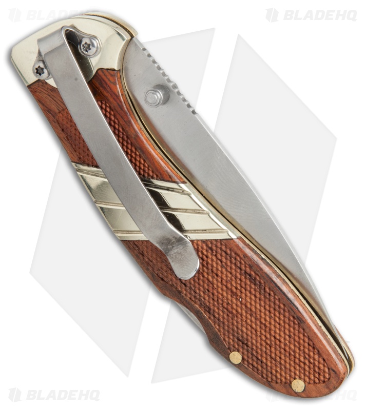 Old Timer Medium Lockback Folding Knife Wood (2.8" Satin) 31OT