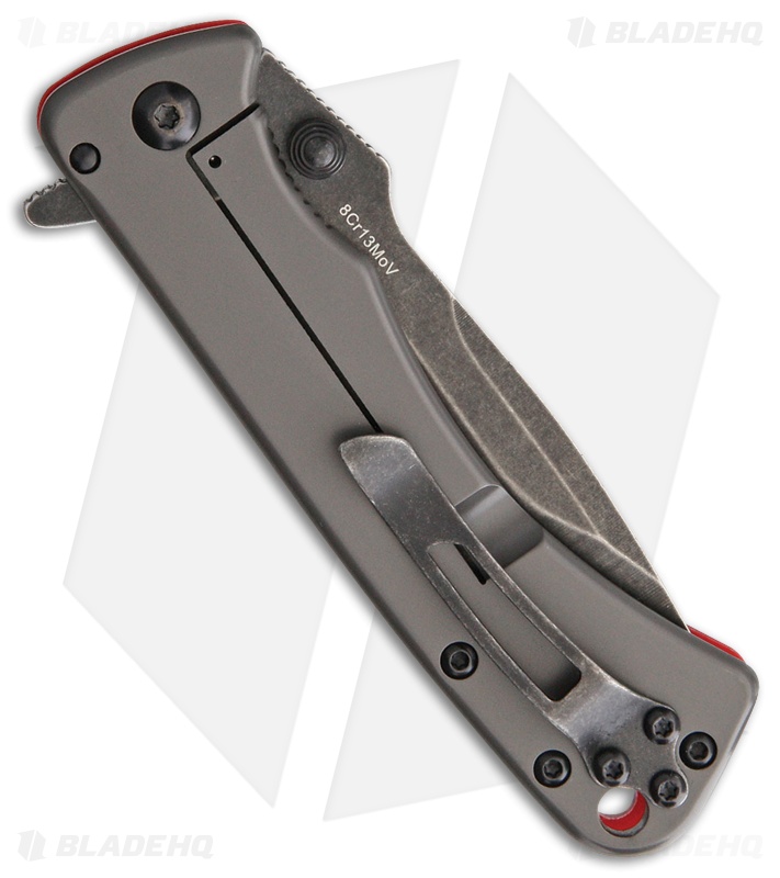 Outdoor Edge Divide Frame Lock Knife Black G-10  (3" Black Stonewash)