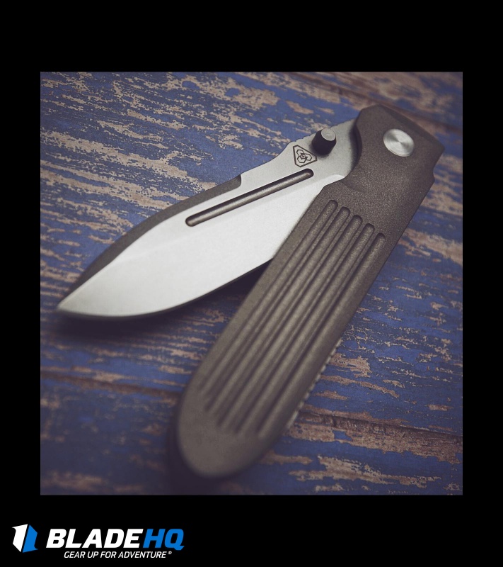 PDW Invictus Alpha Frame Lock Knife Titanium (3.5