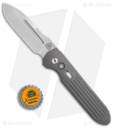 Prometheus Design Werx Invictus MIL-LE Automatic Knife (3.5" Stonewash) PDW