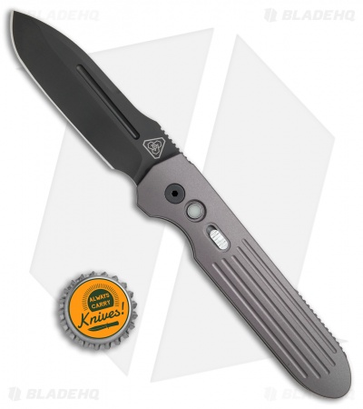 Prometheus Design Werx Invictus MIL-LE Edition Automatic Knife (3.5" Black) PDW