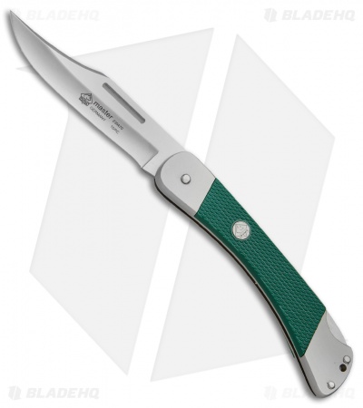 Puma Master Lockback Knife Green ABS (3.7" Satin) 230470