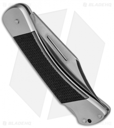 Puma Sergeant Lockback Knife Black ABS (3.2" Satin) 230265