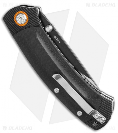 QSP Copperhead Liner Lock Knife Black G-10 (3.5" Two Tone) 