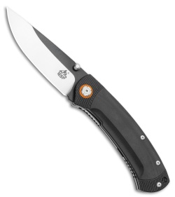 QSP Copperhead Liner Lock Knife Black G-10 (3.5" Two Tone) 