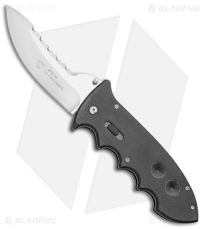 REKAT Pocket Hobbit Slide Lock Folding Knife (3.8" Satin) 1998 - Blade HQ