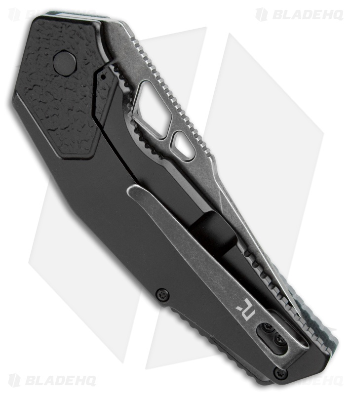 REVO Berserk Frame Lock Folding Knife Gray G-10 (3.4" Black Stonewash)