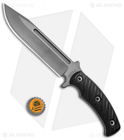 RMJ Tactical Combat Africa Fixed Blade Black G-10 (7