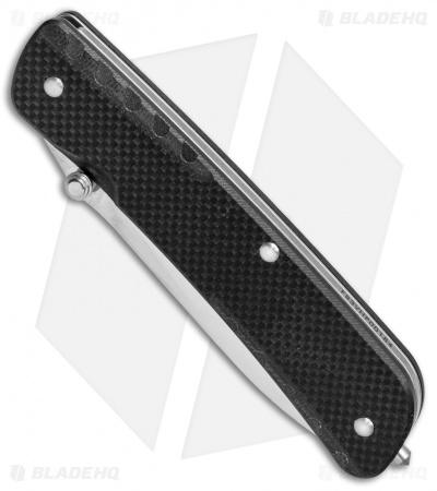 RUIKE L11-B Criterion Collection Large Slip Joint Knife Black G-10 (3.3" Satin)