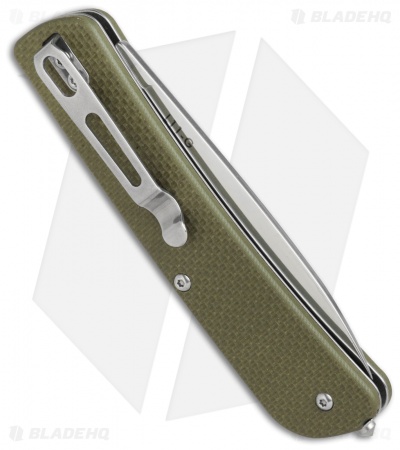 RUIKE L11 Criterion Collection Large Slip Joint Knife Green G-10 (3.5" Satin)