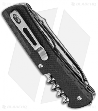 RUIKE LD31 Multifunctional Liner Lock Knife Black G-10 (3" Mirror)
