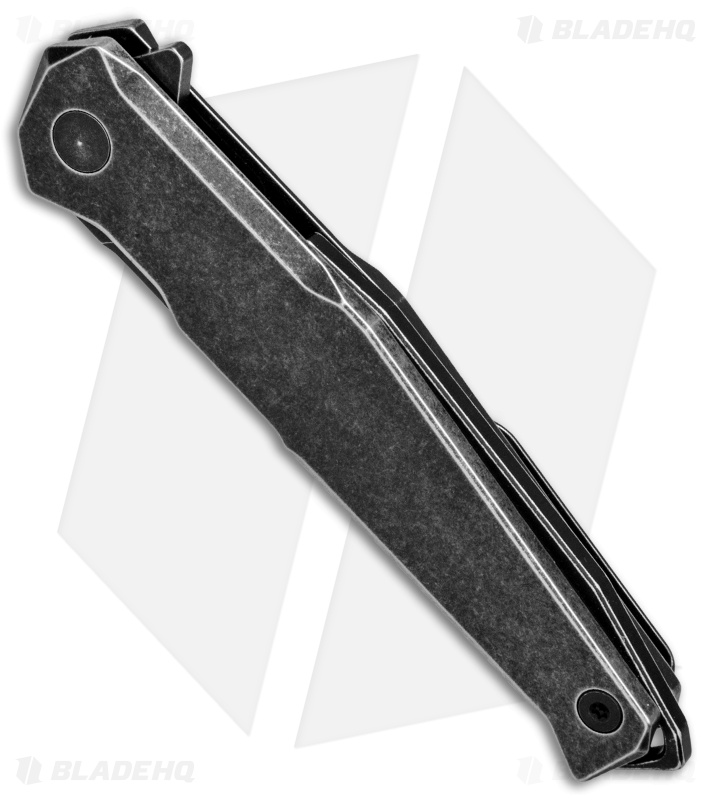 RUIKE P108 Frame Lock Knife w/ Beta Plus Lock (3.5" Black Stonewash)