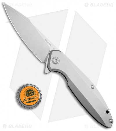 RUIKE P128-SF Frame Lock Flipper Knife (3.6" Satin)