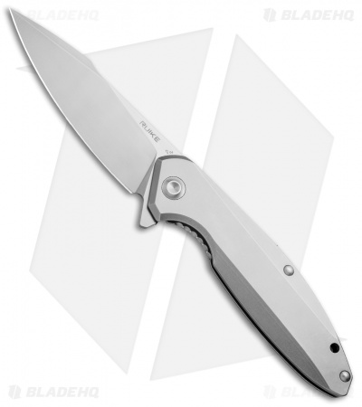 RUIKE P128-SF Frame Lock Flipper Knife (3.6" Satin)