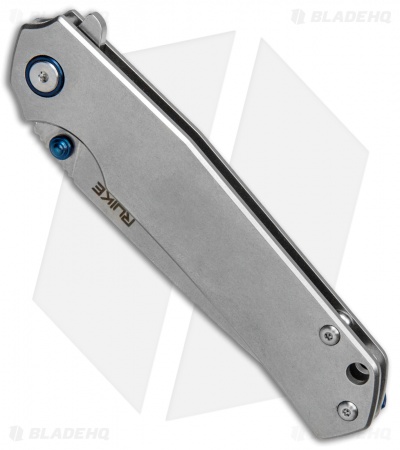 RUIKE P801 Frame Lock Knife Stainless Steel (3.5" Stonewash)