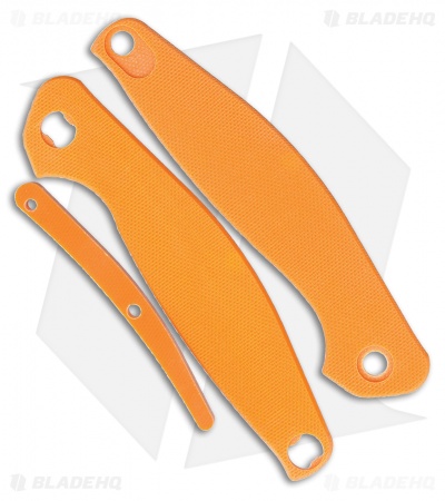 Real Steel E771 Orange G-10 Replacement Scales for Real Steel Sea Eagle