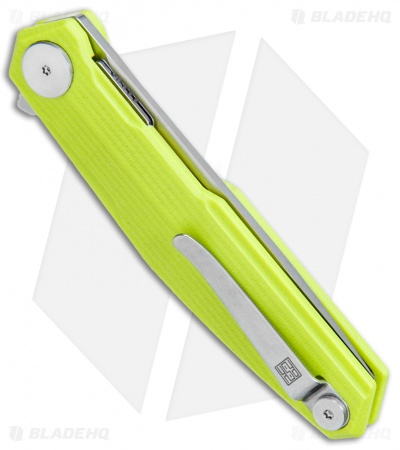 Real Steel G3 Puuko Light Liner Lock Knife Lime Green G-10 (3.5" Satin) 7815