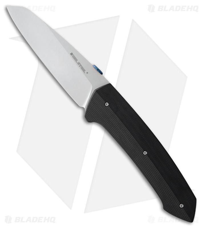 Real Steel H9 Takin Gentleman's Liner Lock Knife Black G-10 (4.375