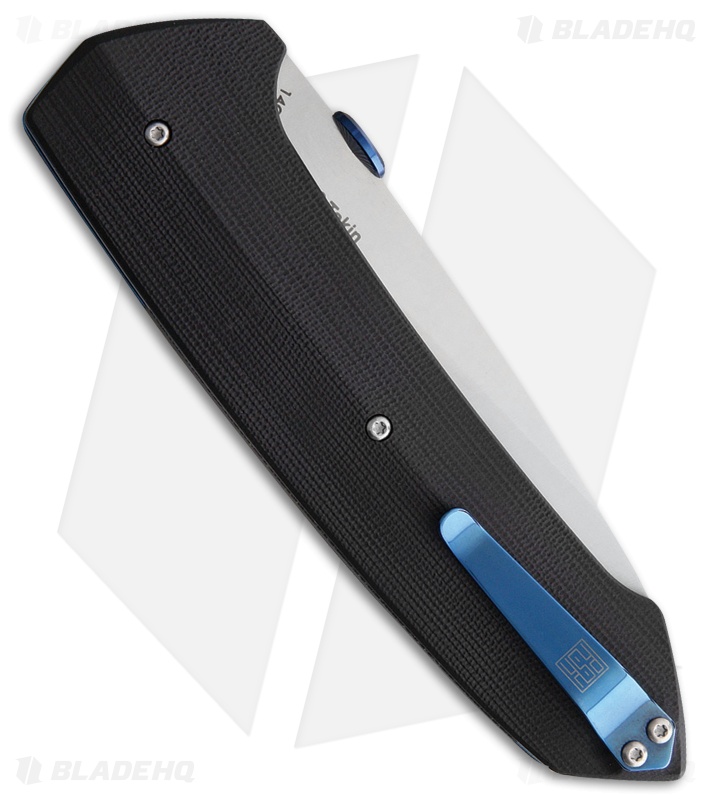 Real Steel H9 Takin Gentleman's Liner Lock Knife Black G-10 (4.375