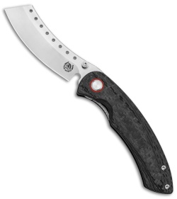 Red Horse Knife Works Hell Razor P Liner Lock Knife Carbon Fiber (3.6" Satin)