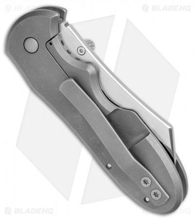 Red Horse Knife Works The Chopper Frame Lock Knife Ti (3.5" Satin)
