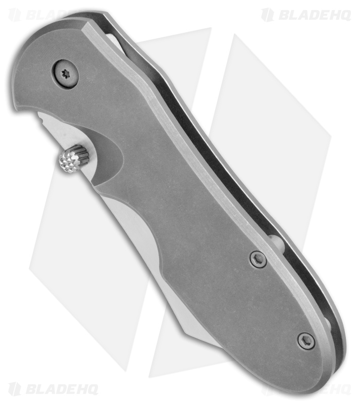 Red Horse Knife Works The Chopper Frame Lock Knife Ti (3.5" Satin)