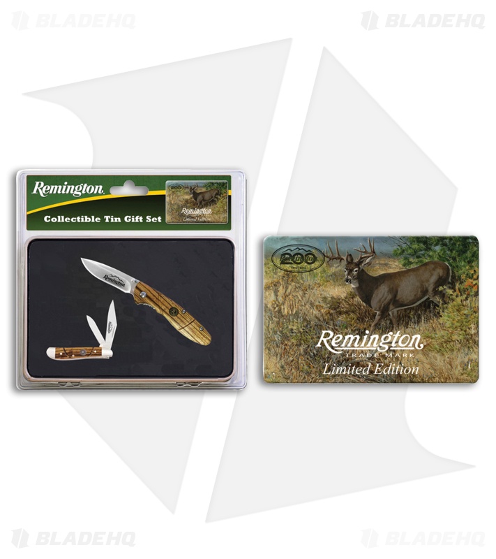 Remington 2016 Limited Edition Gift Tin Set Wood (Set of 2)
