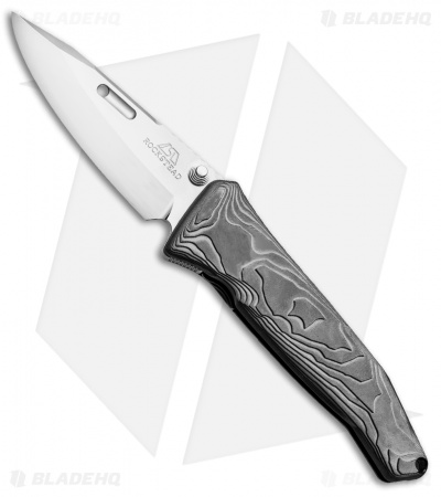 Rockstead SAI-ZDP Liner Lock Knife Black DLC Ti (3.25" Mirror Polish)